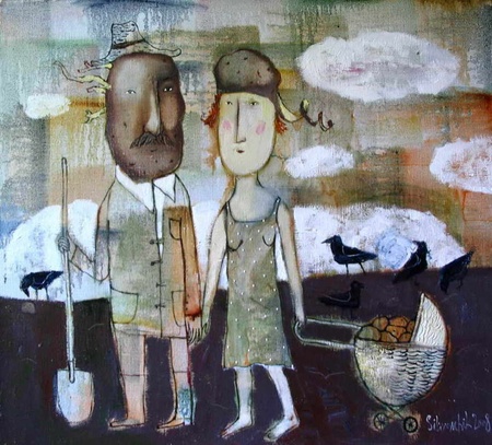 Анна Силивончик/Женские шалости - пора сажать картошку