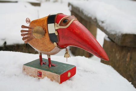 Арсений Лапин/снегирь наврено